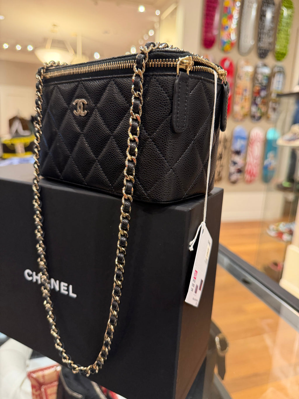 Chanel Vanity Bag on Chain