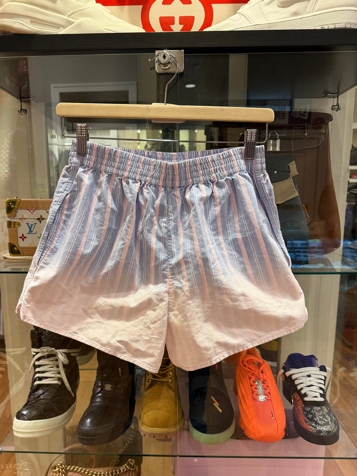 Alexander Wang Striped
Gradient Boxer Shorts