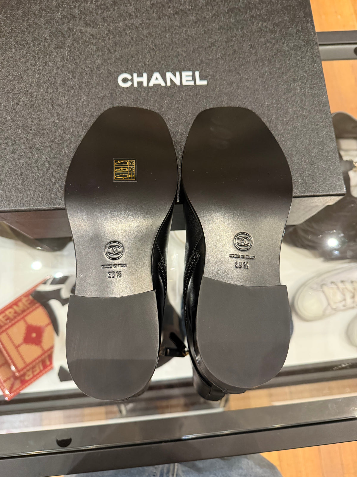 Chanel FW 2026 Short Boots Calfskin Black