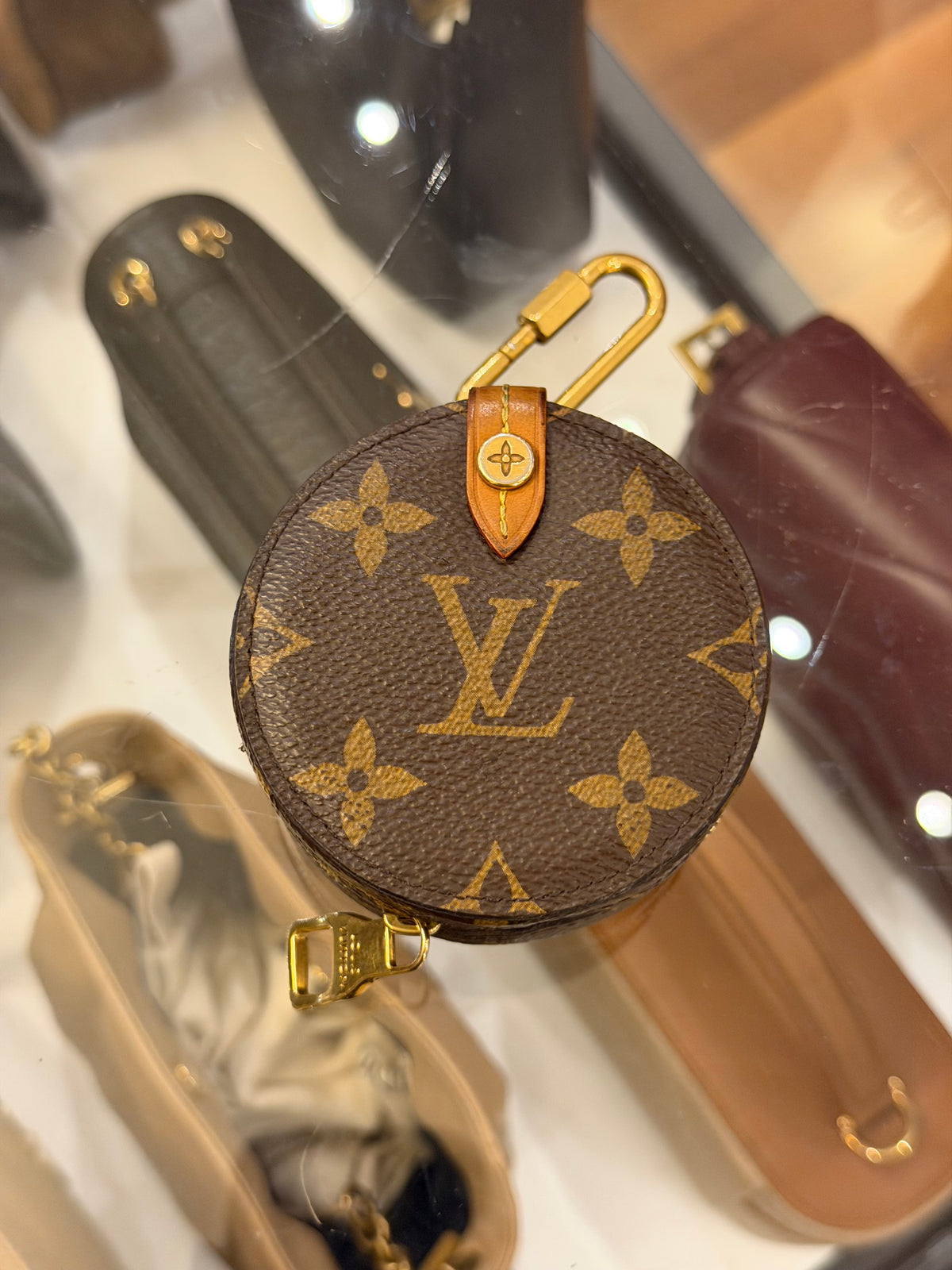 Louis Vuitton Leather LV Monogram Utility Cargo Belt