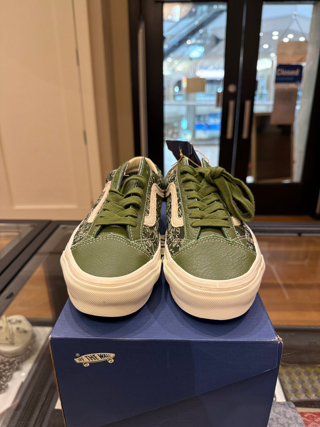 Vans Premium Old Skool 36 ‘Bandana Green Balsam