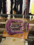 BB Simons Crystal Belt - Pink