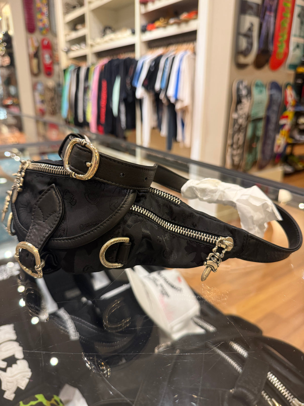 Chrome Hearts Nylon Mini Snat Bag