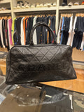 Chanel Small Quilted Logo Bowler Bag