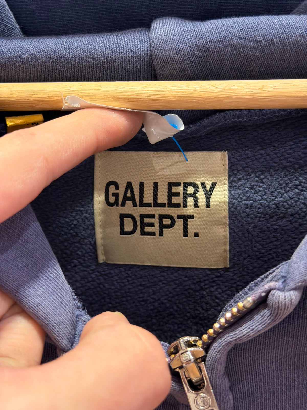 Gallery Dept. Sun Faded Zip Up - Purple