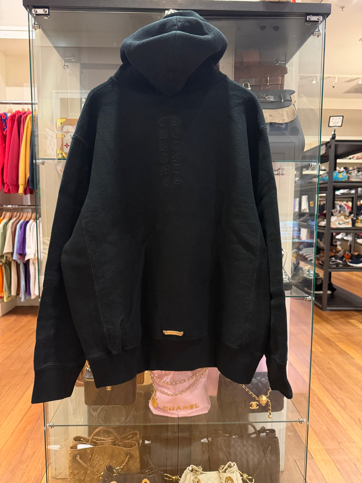 Chrome Hearts ‘King Fish’ Heavyweight Pullover Hoodie - Black
