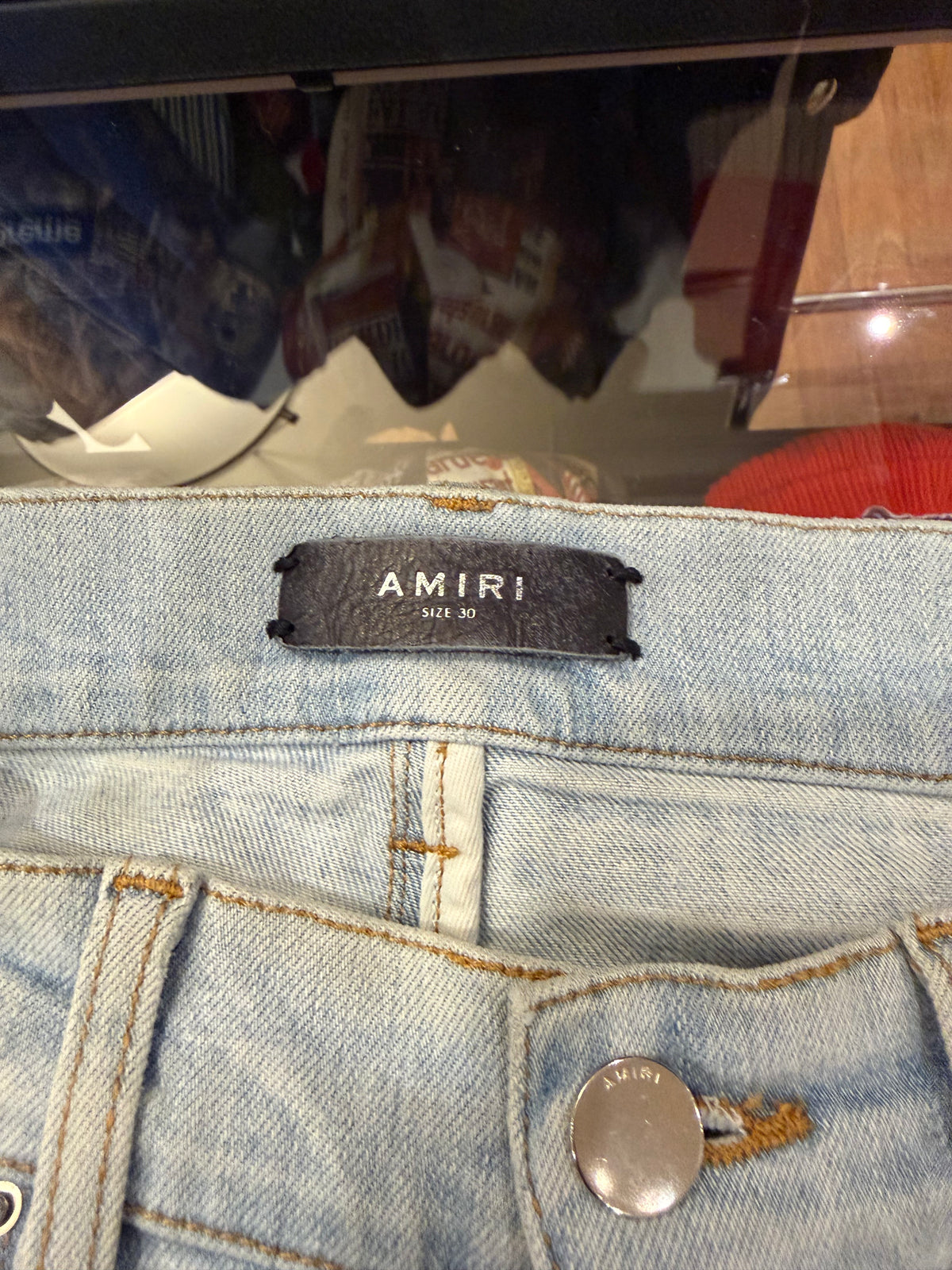 Amiri Thrasher Distressed
Skinny Jeans - Light