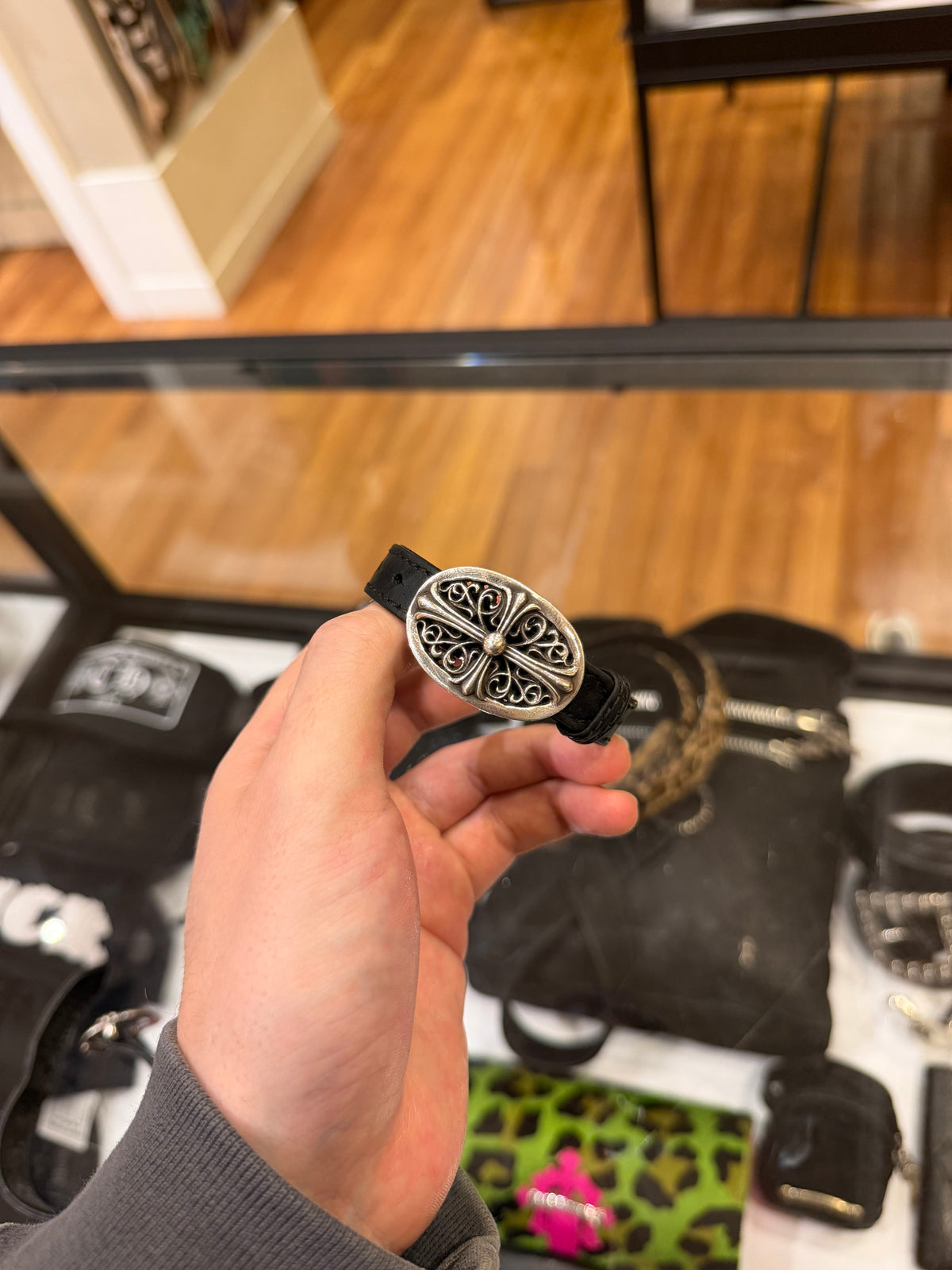 Chrome Hearts Oval Buckle Bracelet