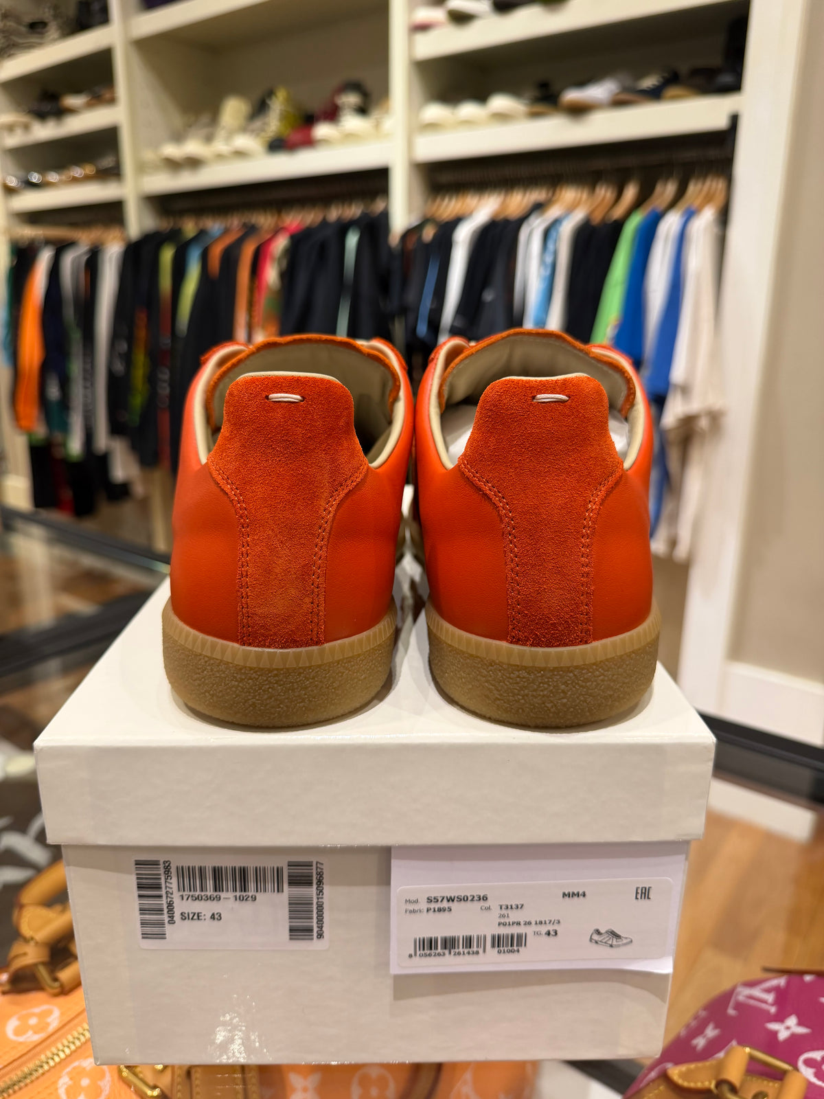 Maison Margiela Replica Gat - Orange