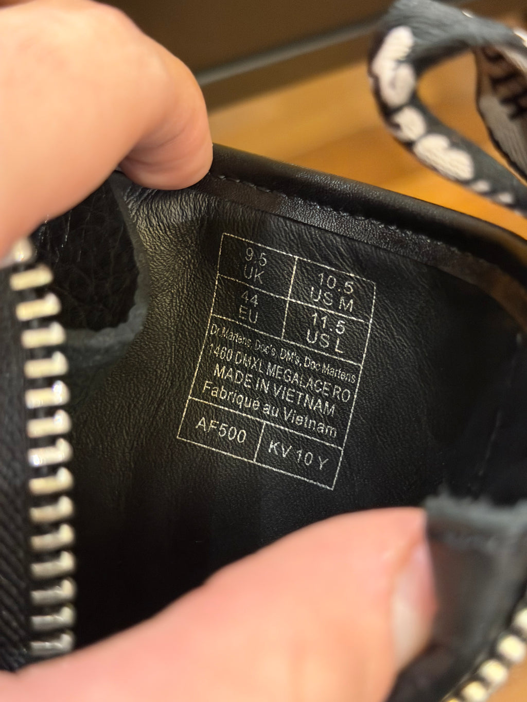 Rick Owen’s x Doc Marten’s 1460 DMXL Megalace Boots
