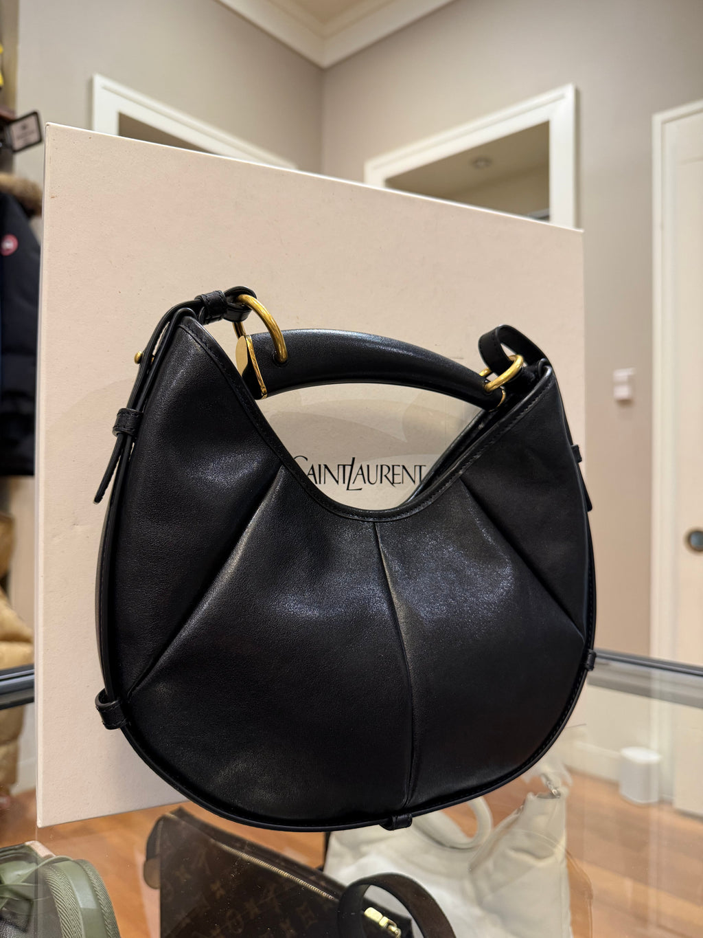 Saint Laurent Mombasa Small Leather