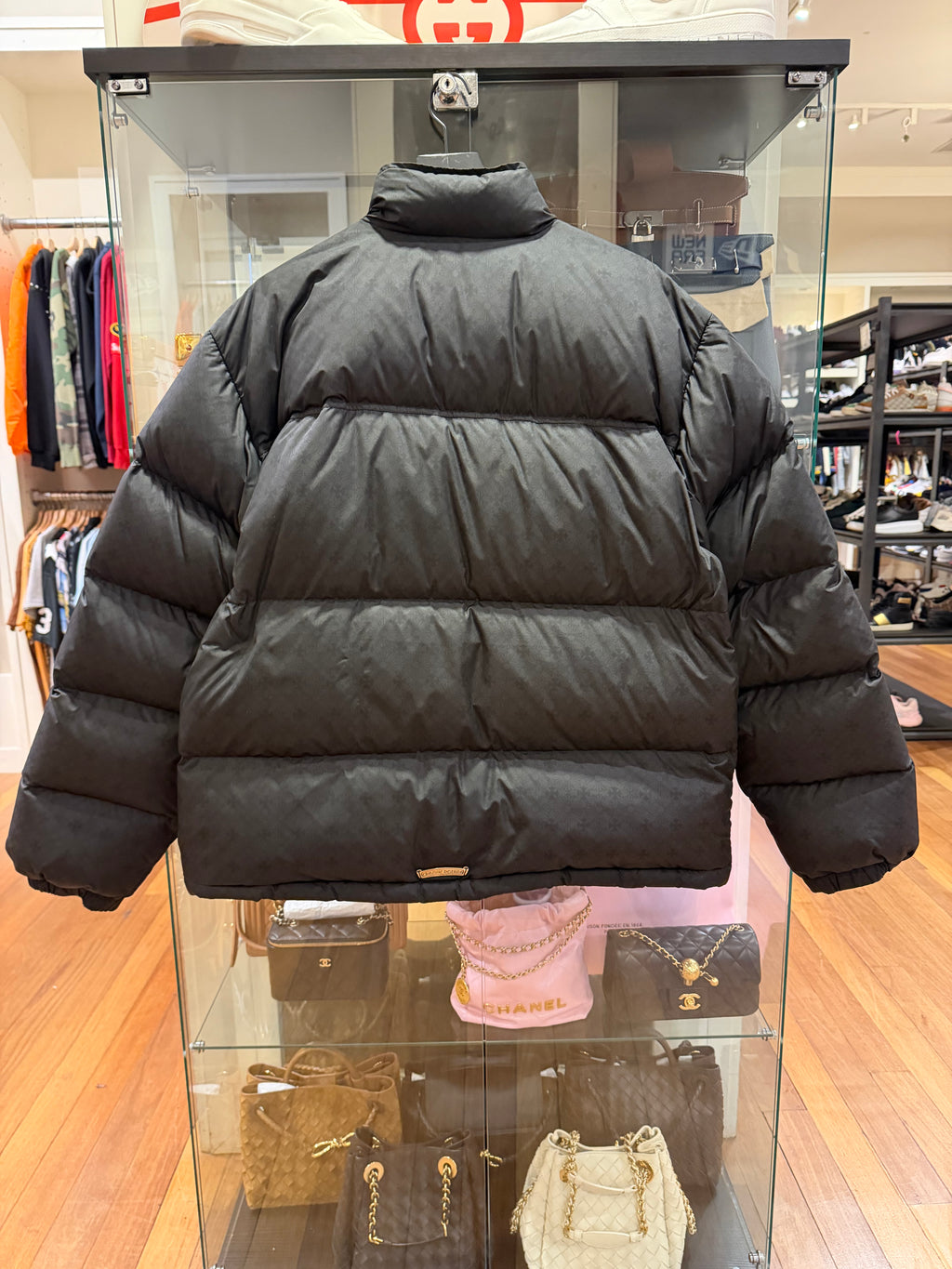 Chrome Hearts Cross Puffer Jacket - Black