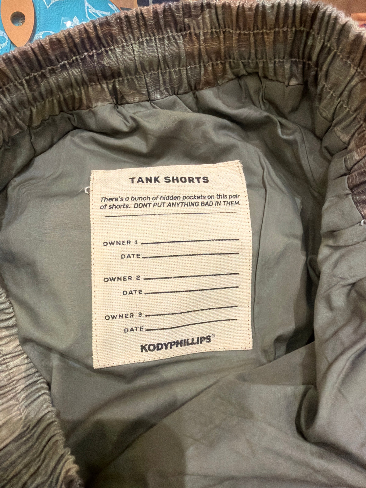 Kody Phillips Utility Camo Shorts