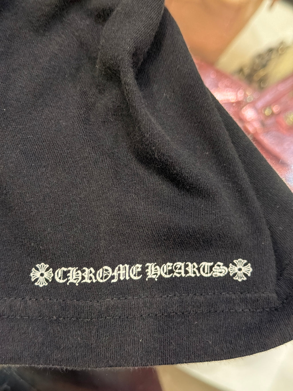 Chrome Hearts Horseshoe Floral Tee