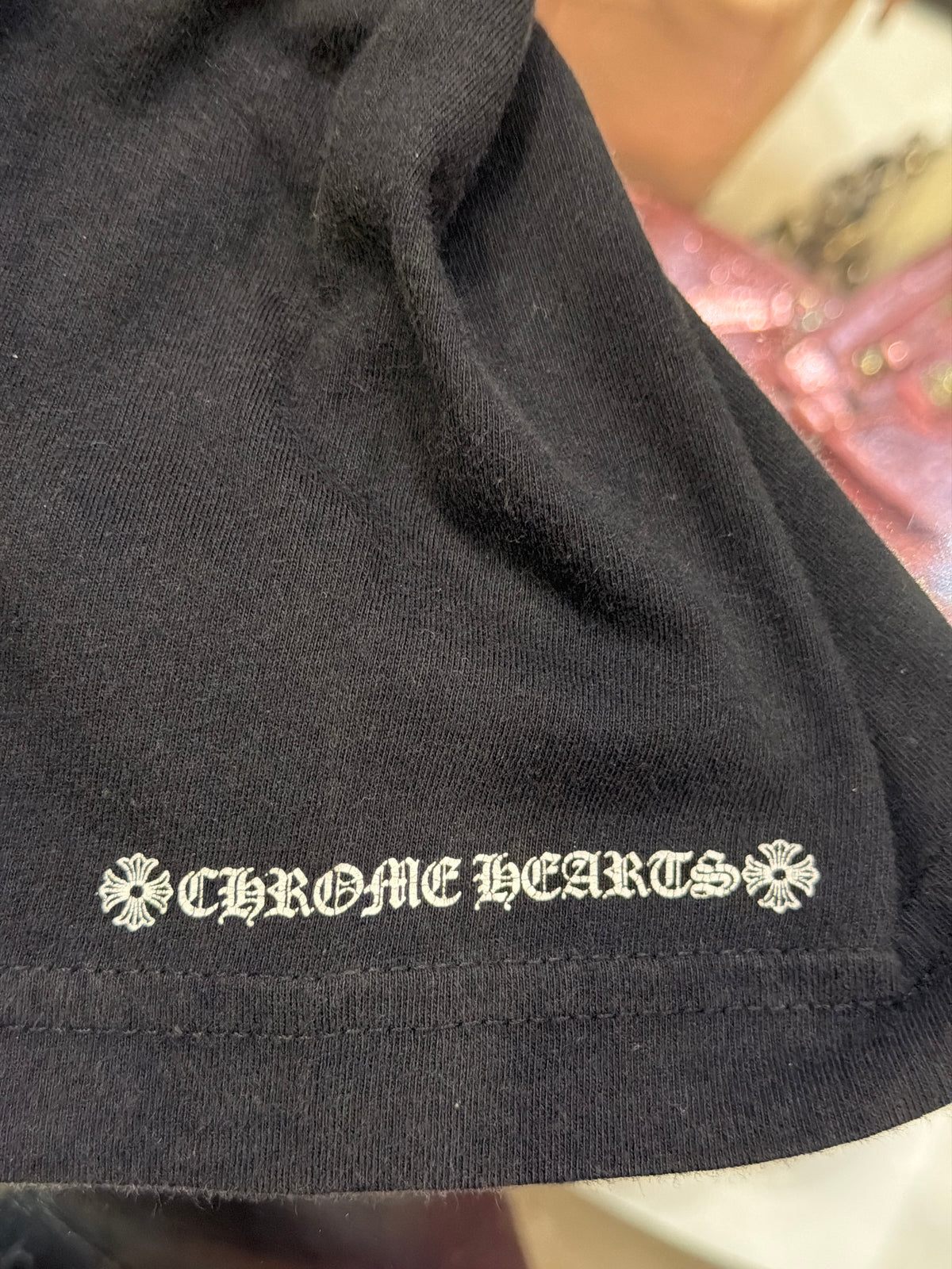 Chrome Hearts Horseshoe Floral Tee
