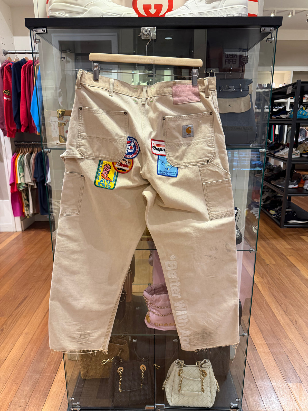 Better With Age Gentleman's Carharrt Patchwork Carpenter
Pants