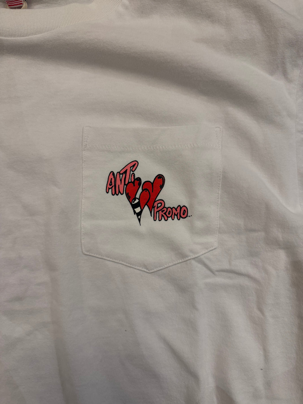 Anti Promo ‘Eat Your Greens’ Graphic Tee - White