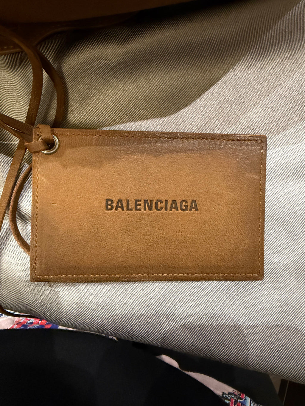 Balenciaga Large Le City Bag  - Brown Caramel Goat Leather