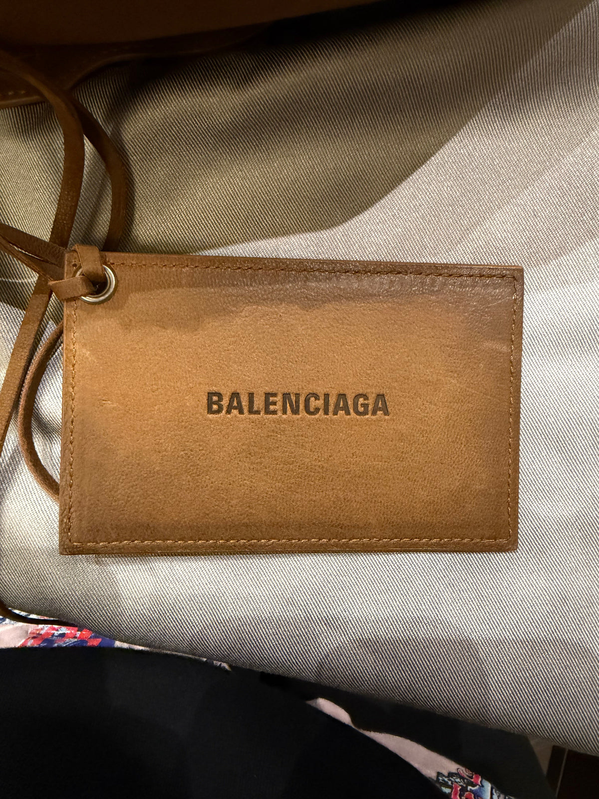 Balenciaga Large Le City Bag  - Brown Caramel Goat Leather