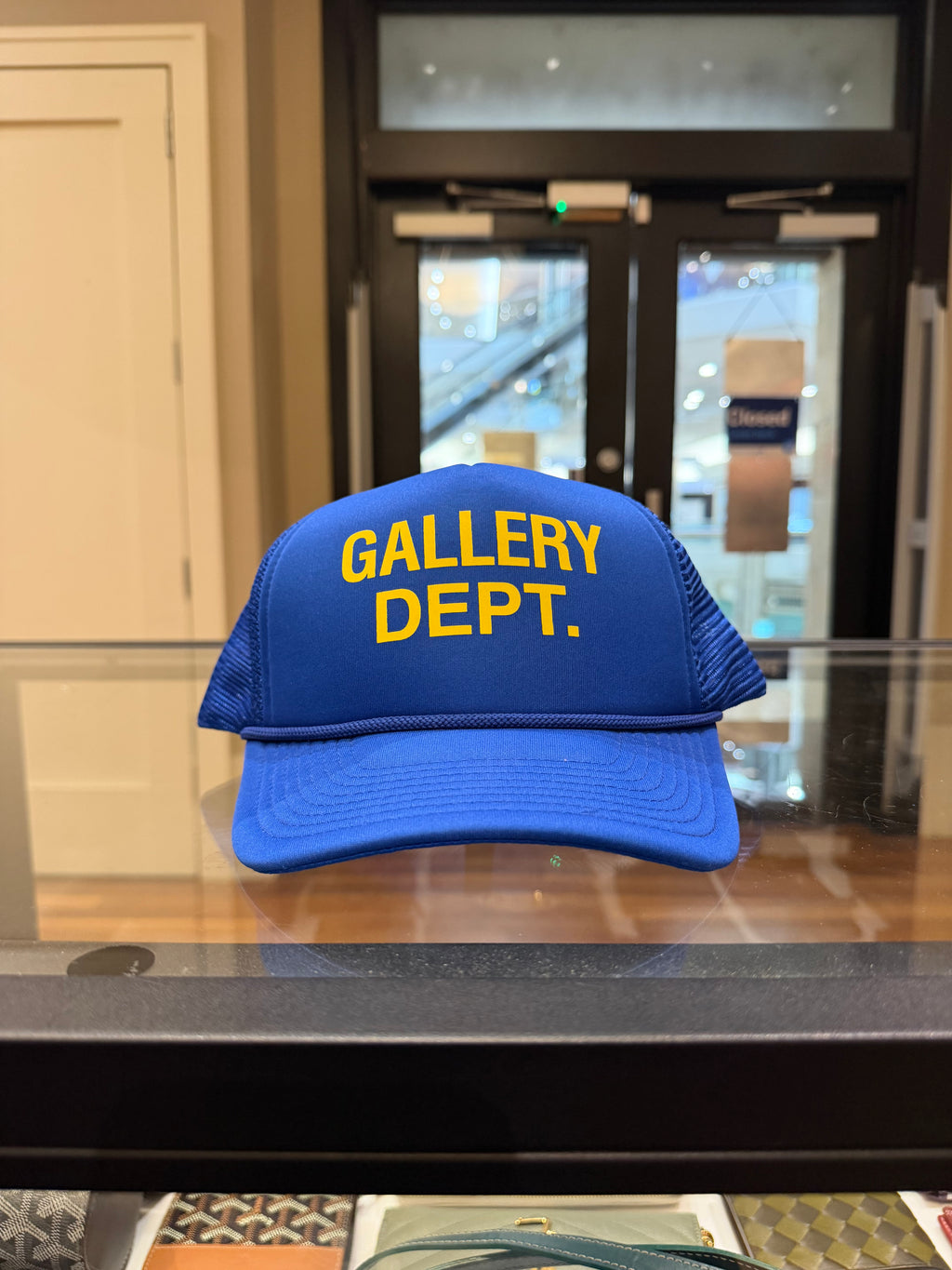 Gallery Dept. Trucker Hat - Blue/Yellow