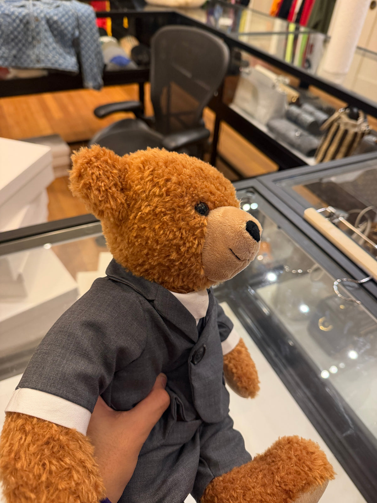 Thom Browne Suited Teddy Bear - Dark Fur