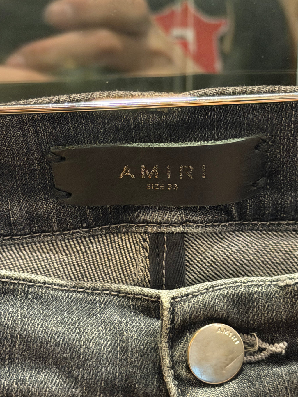 Amiri MX1 Distressed Skinny Jeans