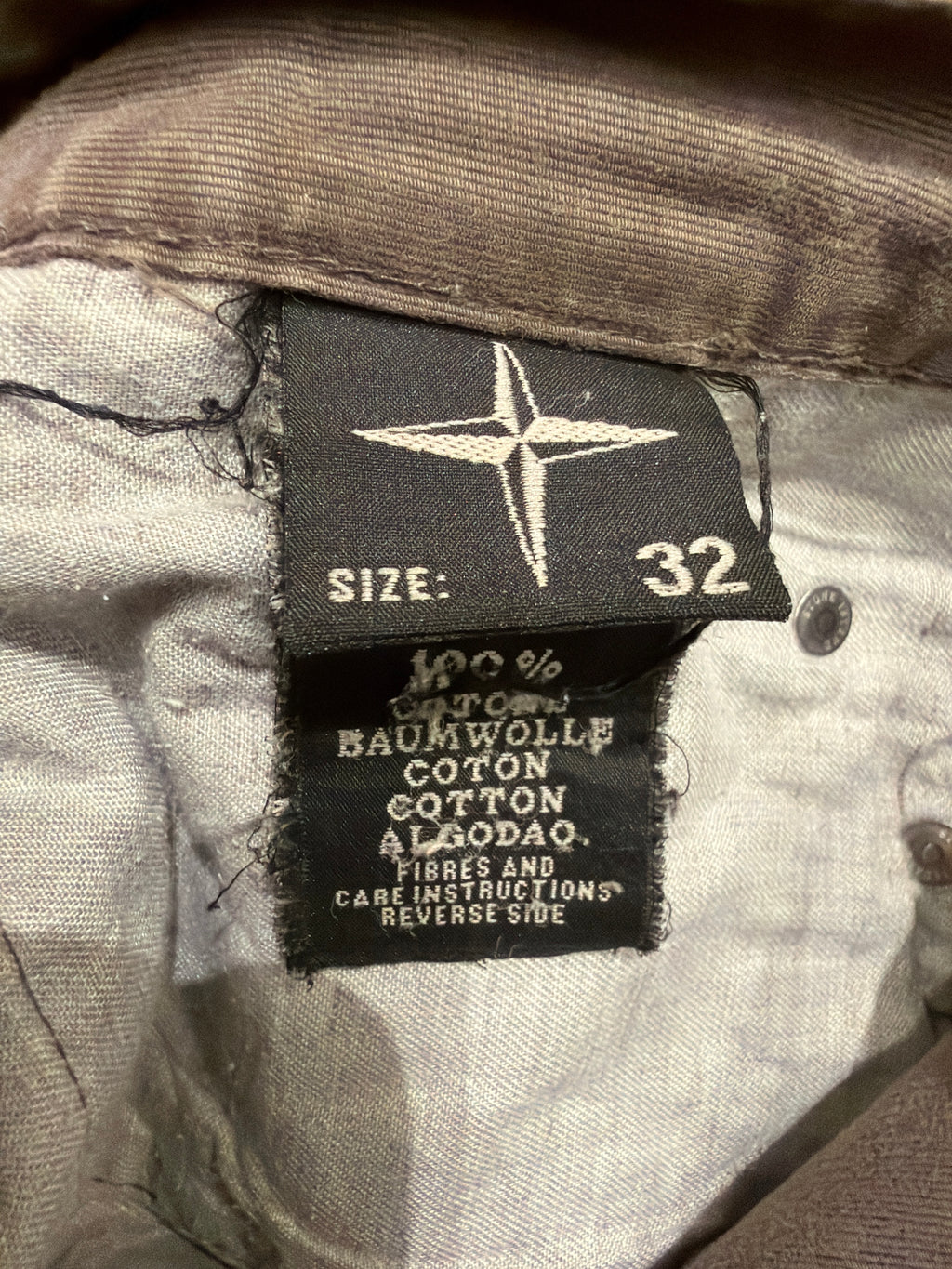 Stone Island Khaki Pants Brown