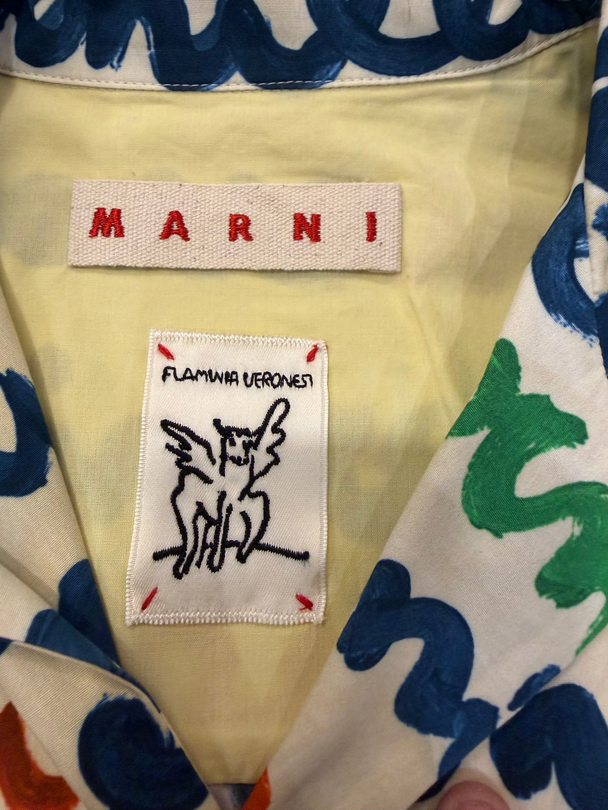 Marni Logo Signature
Vacation Shirt