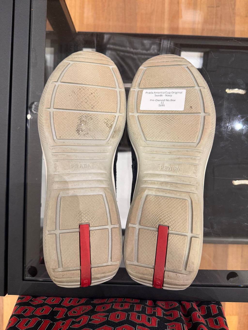 Prada America Cup Original Suede - Navy