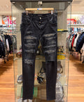 Amiri Paisley Bandana Thrasher Skinny Jeans