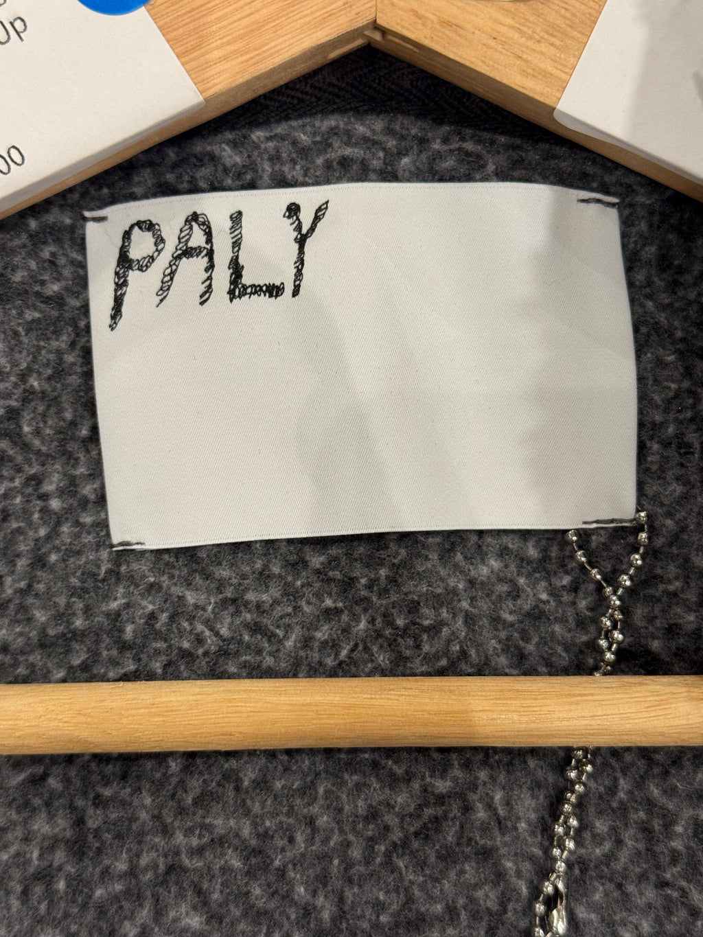 Paly Hollywood ‘Carrying The Message’ Distressed Zip Up Hoodie