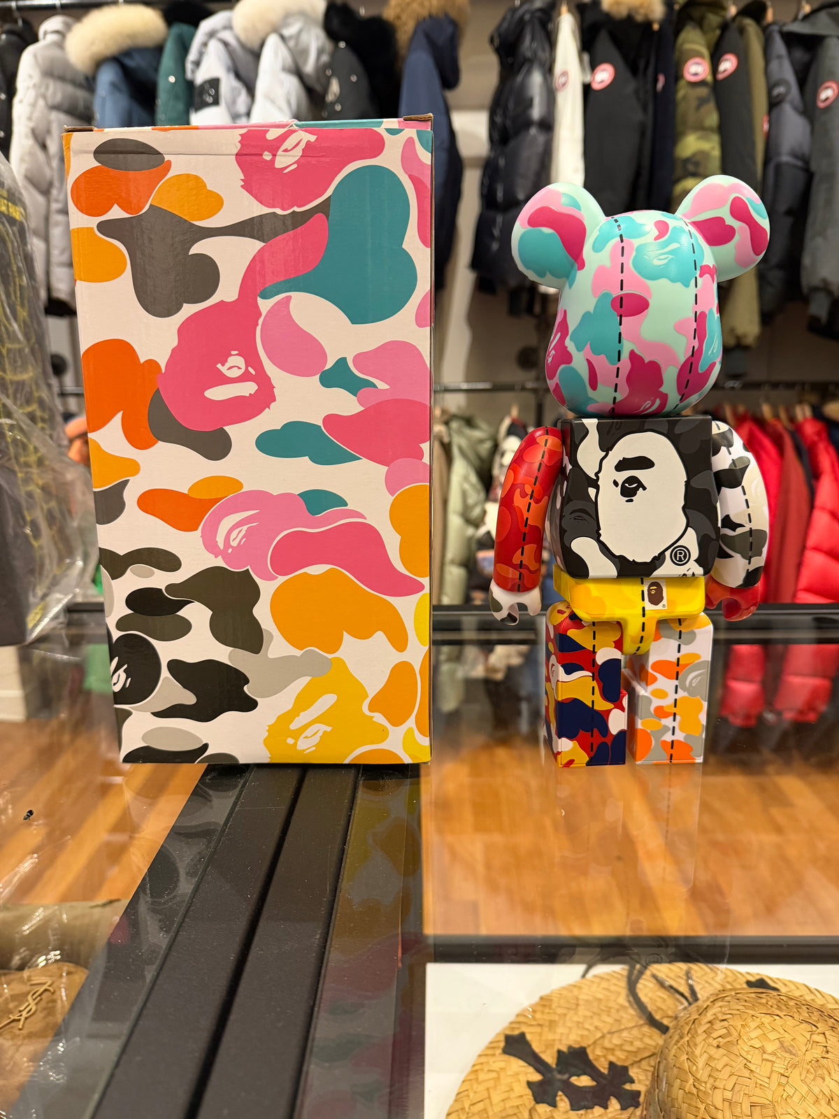 Bape X Bearbrick 28th Anniversary Camo #3 400% Figure