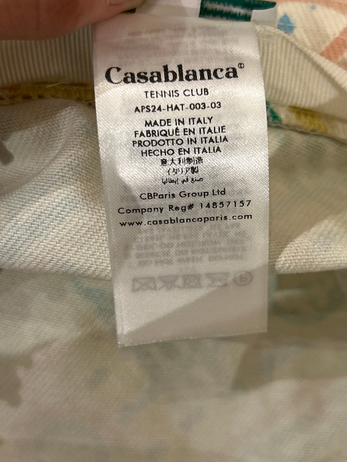 Casablanca Bucket Hat