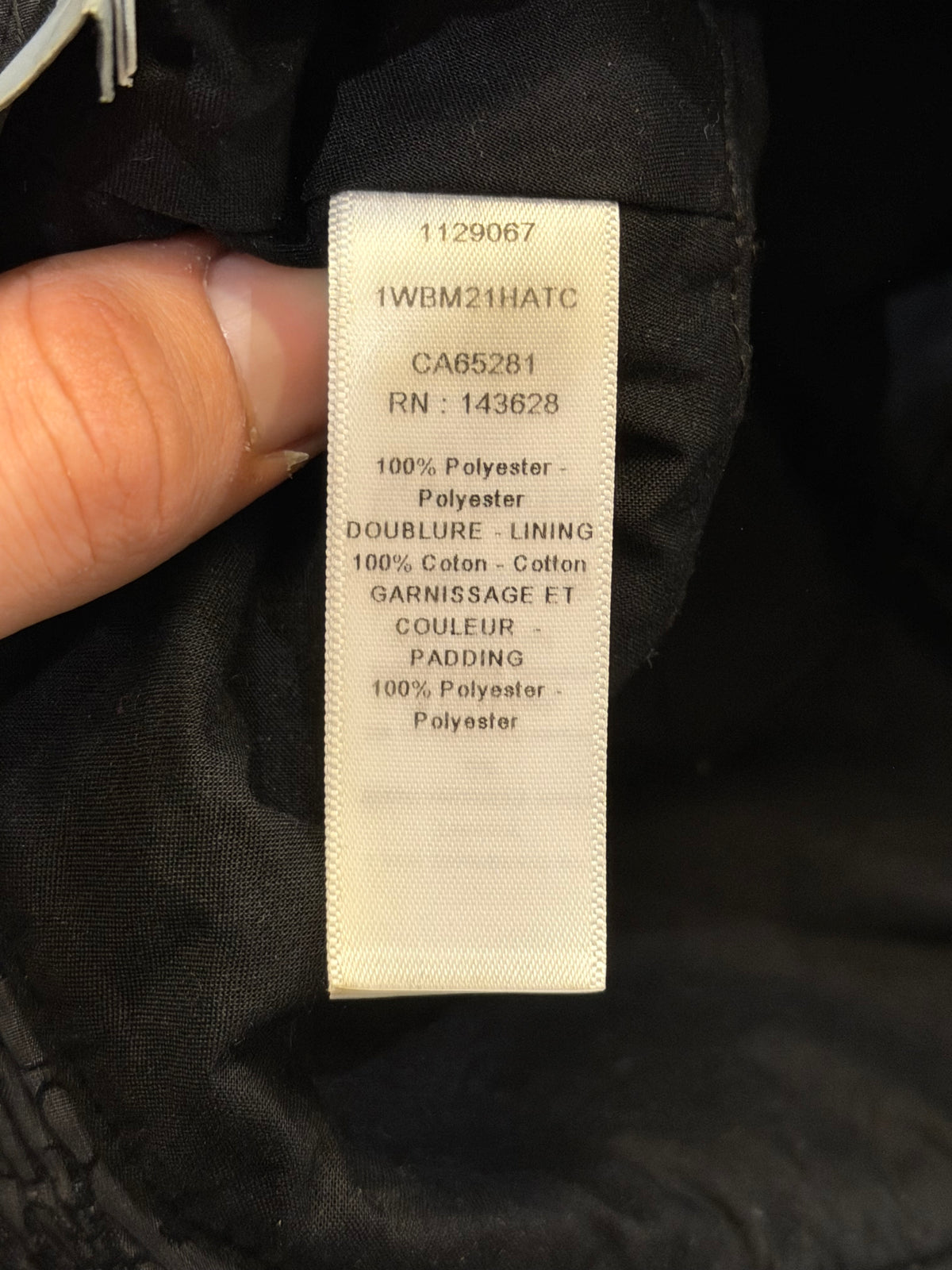Dior Monogram Bucket Hat - Black