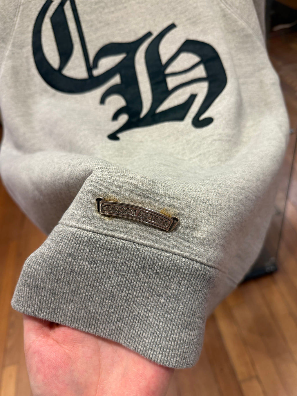 Chrome Hearts ‘7-Eleven’ Embroidered Crewneck - Grey