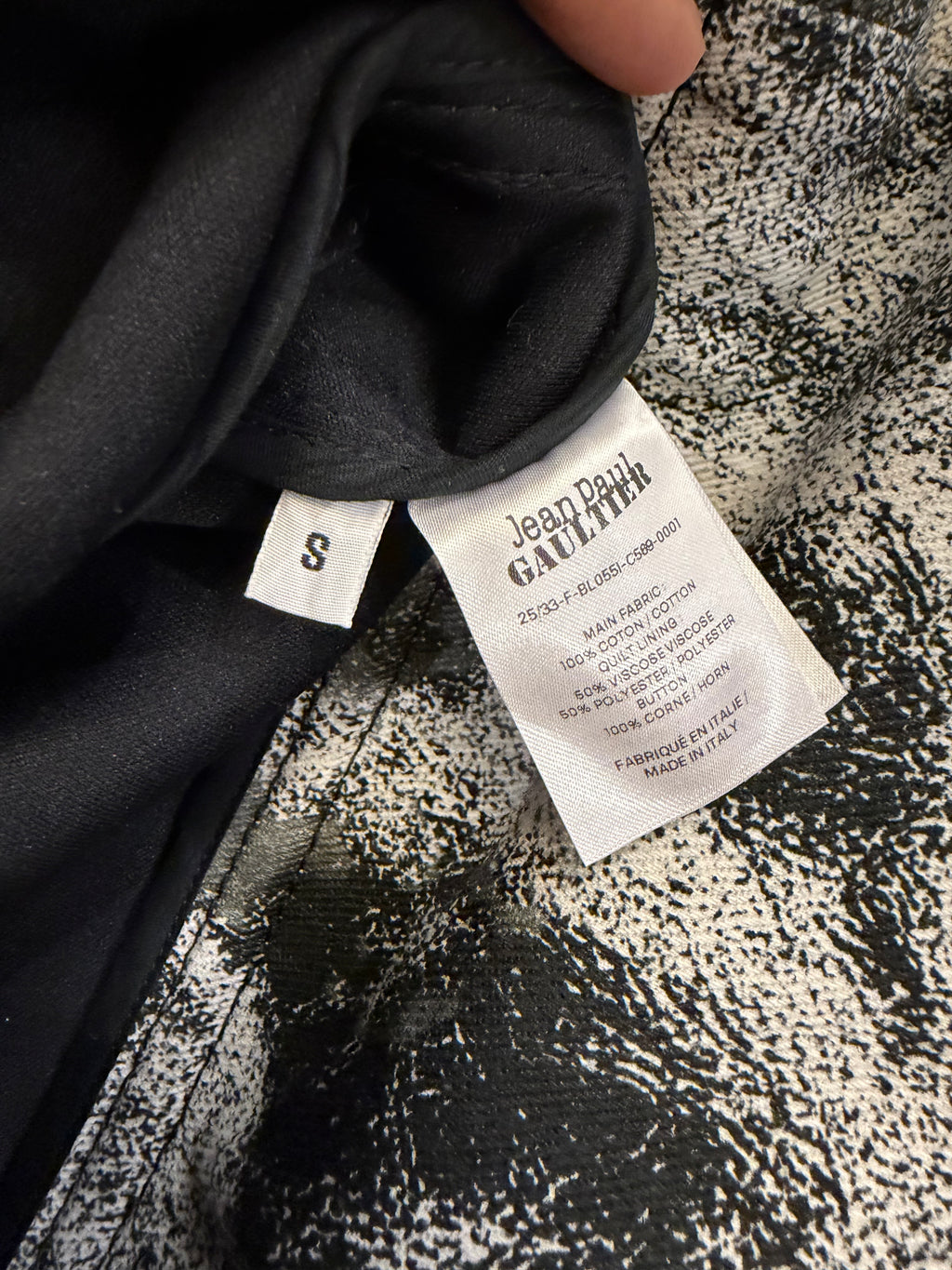 Jean Paul Gaultier Trompe Perfecto Jacket