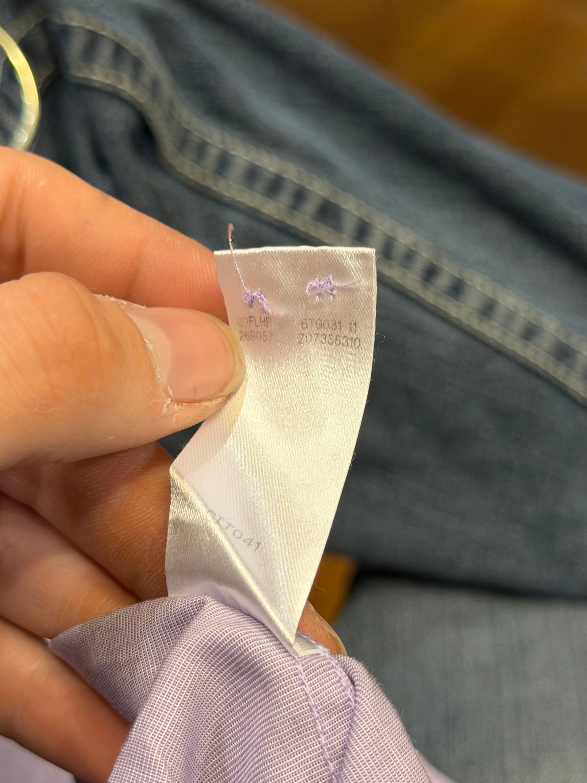 Gucci Fitted Button Down Shirt - Purple