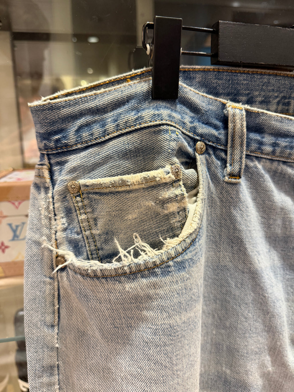 Chrome Hearts Red Tab Levi’s