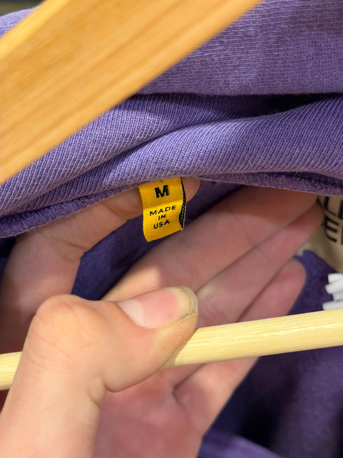 Gallery Dept French Zip Hoodie - Purple