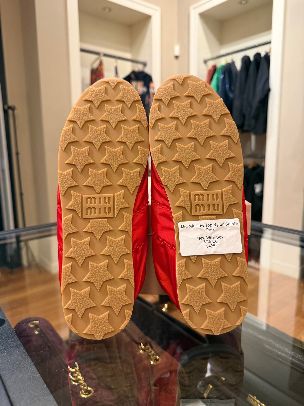 Miu Miu Low Top Nylon Suede - Ross