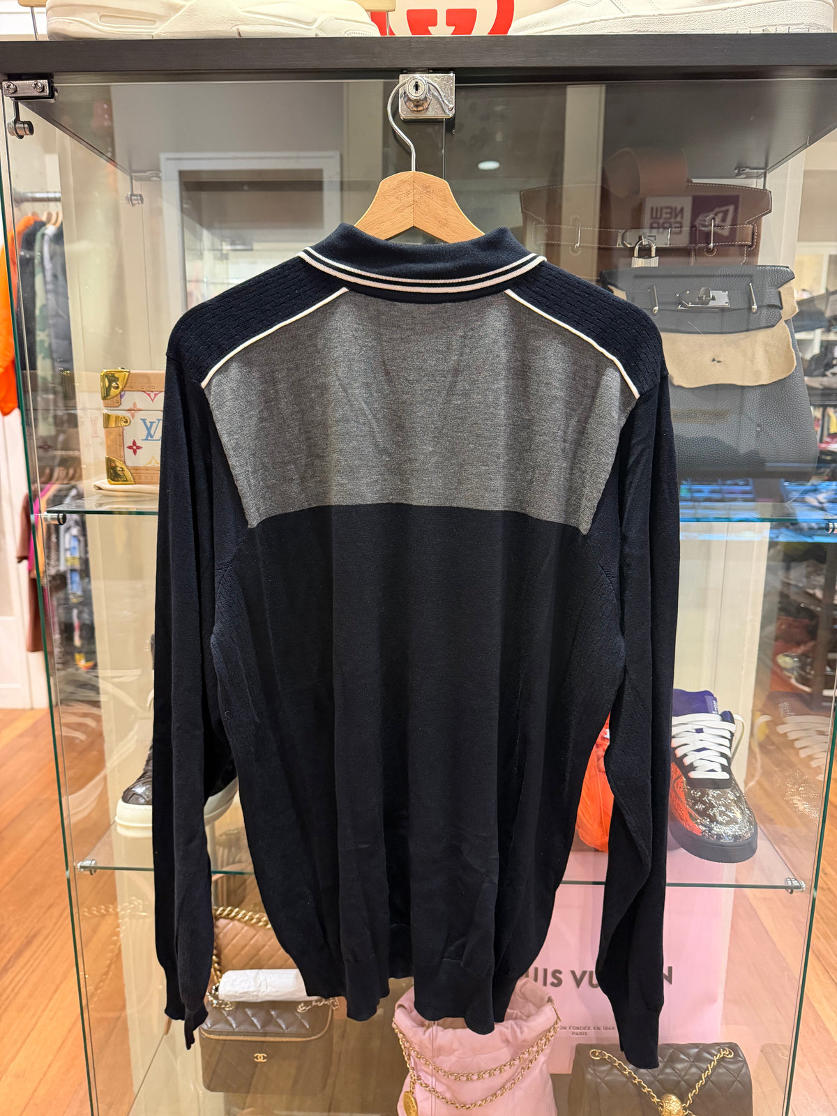 Miu Miu Knit Cotton Pique Polo Shirt