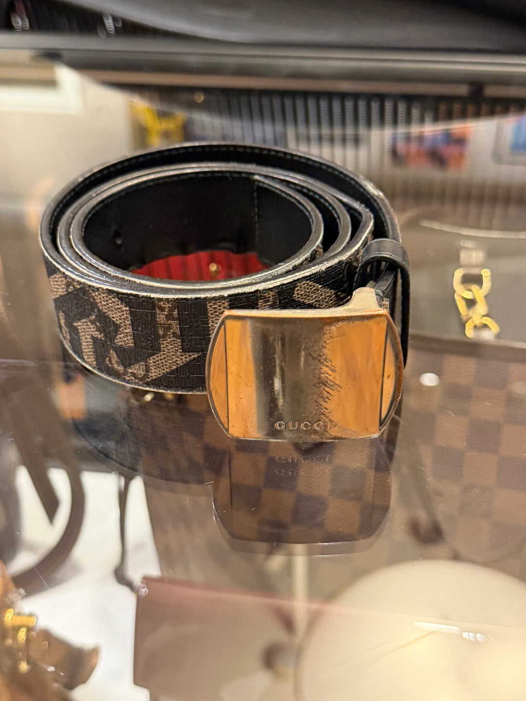 Gucci GG Supreme Waist Belt