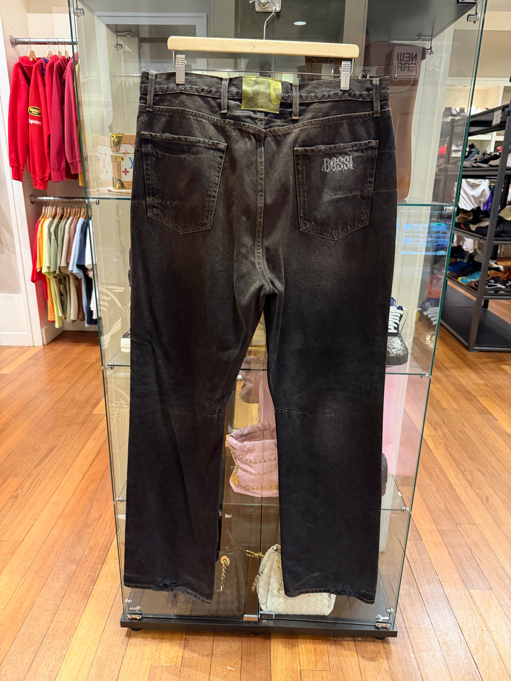 Bossi Washed Black Jeans