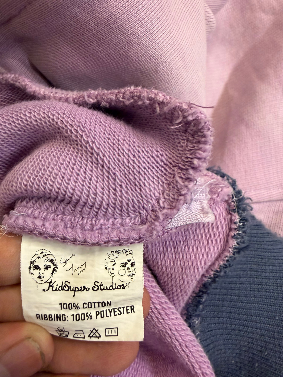 KidSuper Ship Heavyweight
Zip Up Hoodie - Lilac