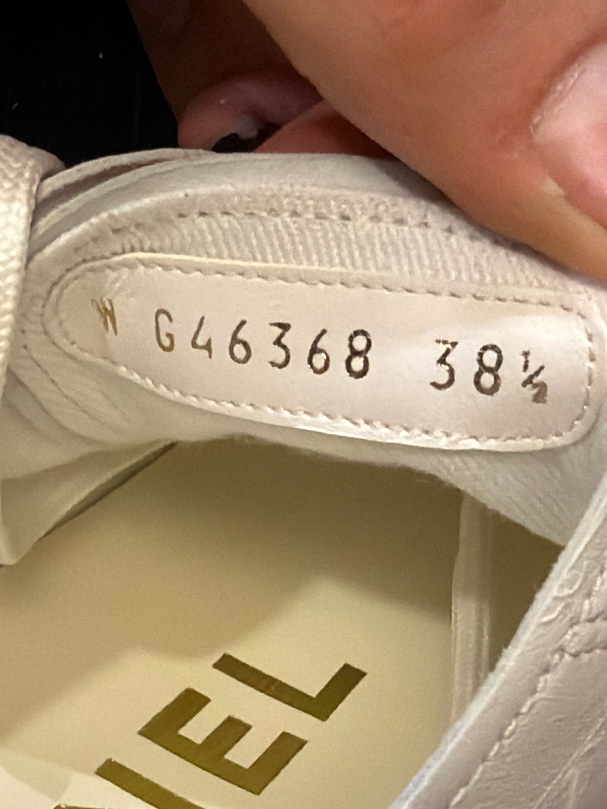 Chanel Interlocking CC Logo Sneakers - White