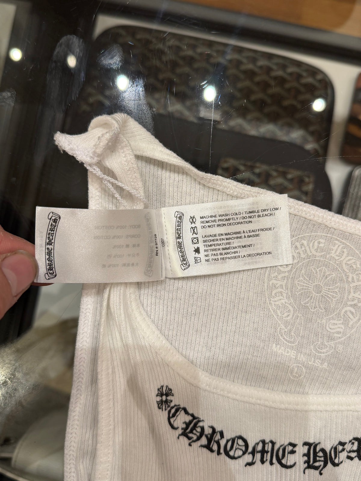 Chrome Hearts ‘Love You’ Tank Top