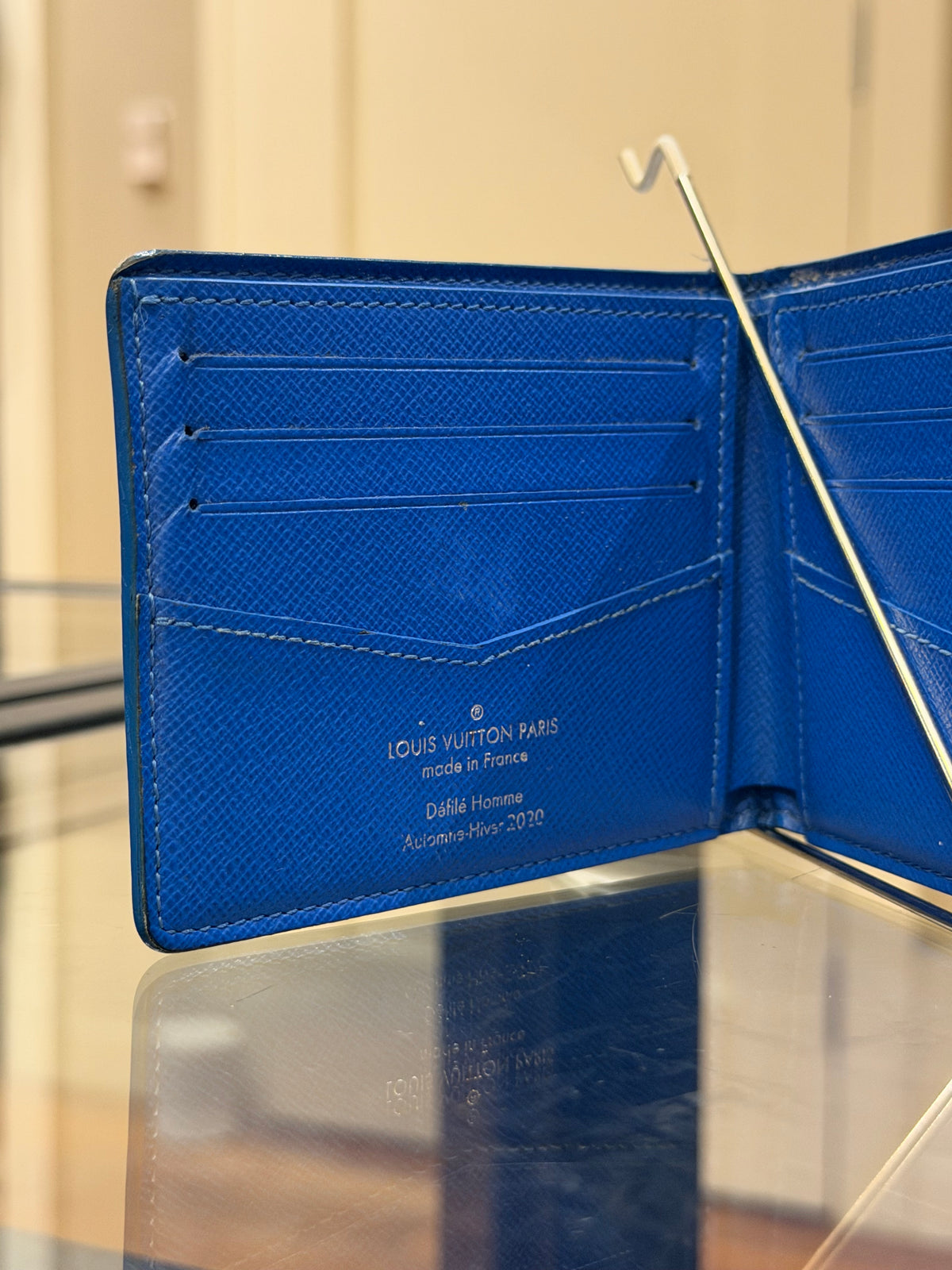 Louis Vuitton Slender Wallet Clouds Monogram - Blue