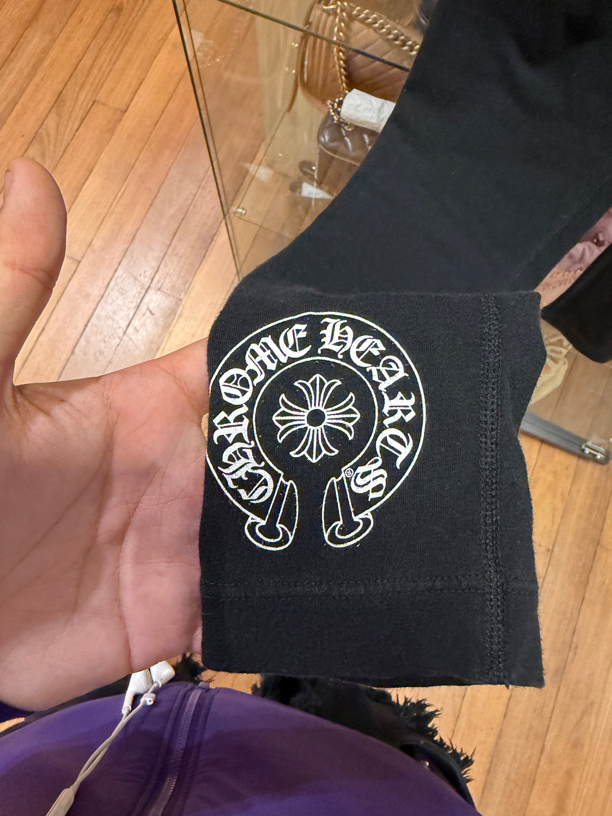 Chrome Hearts Horseshoe
Leggings - Black
