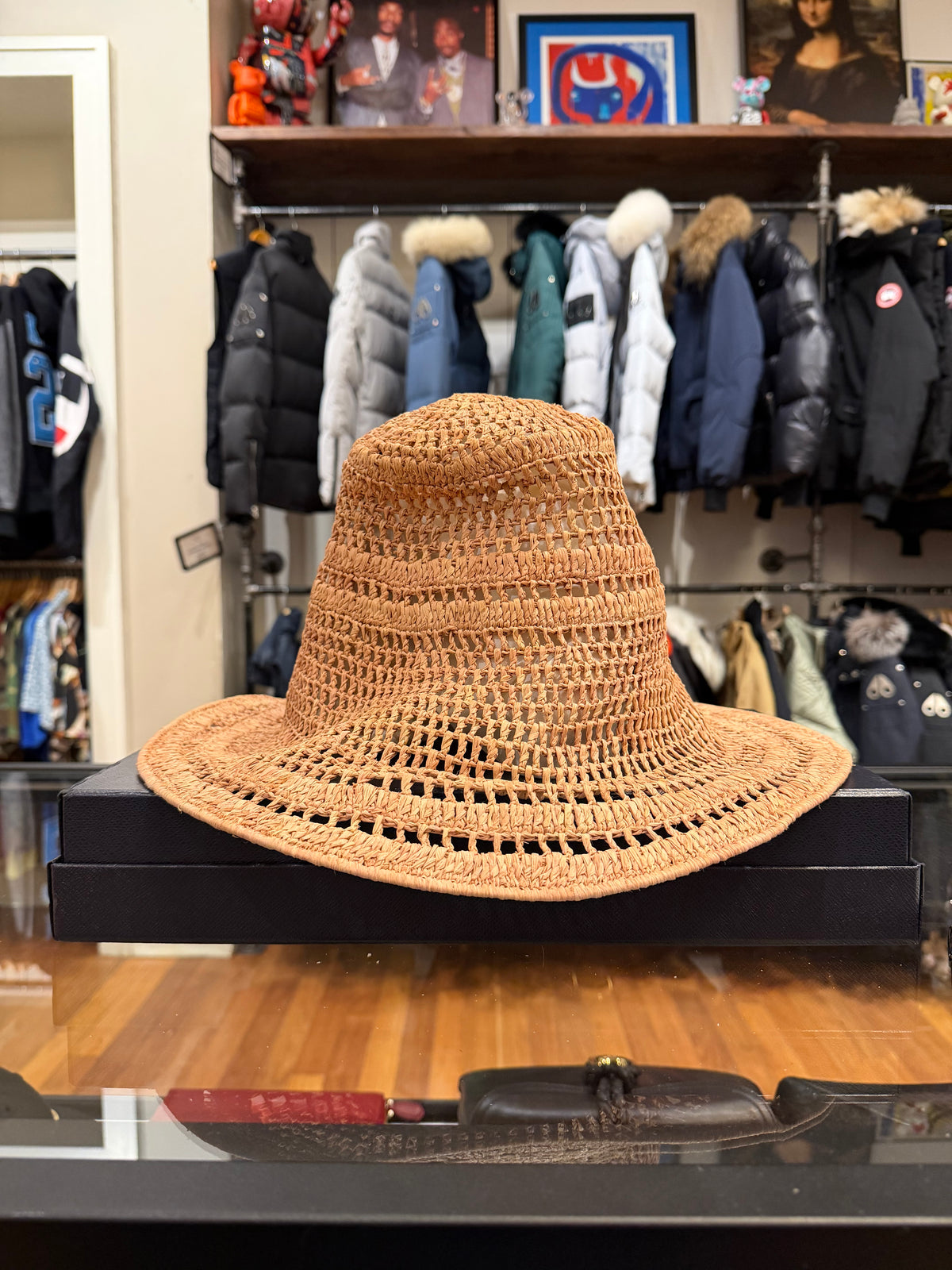 Chloe Raffia Capeline Hat