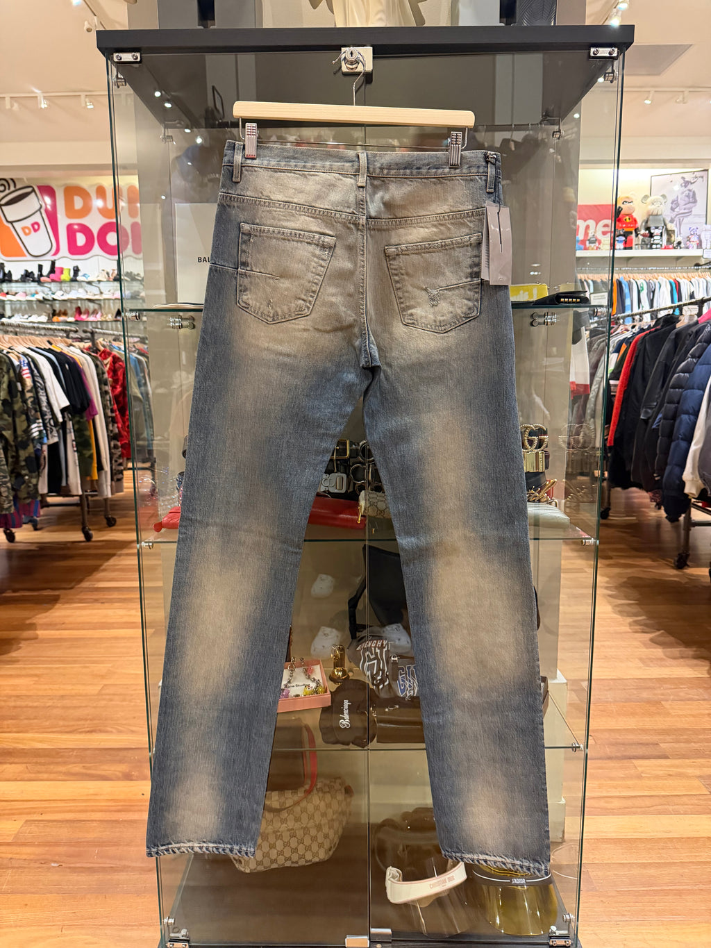 Dior Homme SS10 Light Wash Denim Jeans - Clouds In The Sky By Kris Van Assche